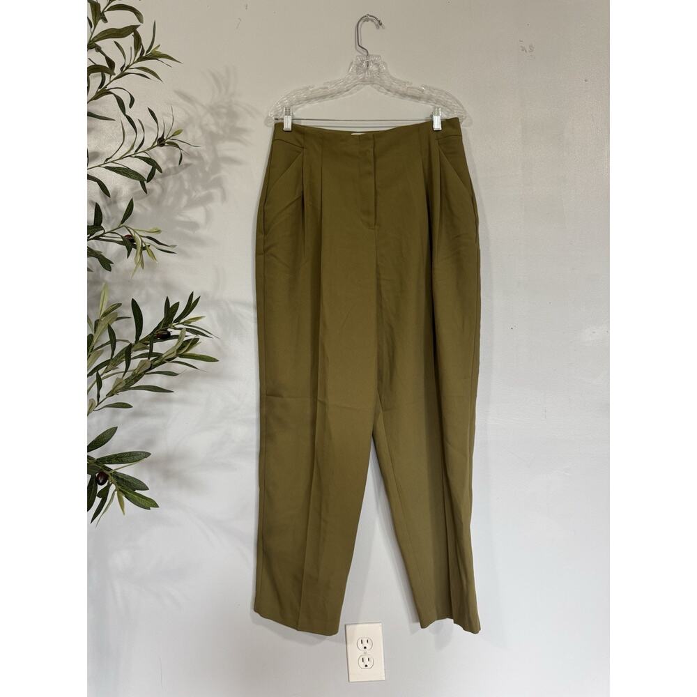 ASOS Olive Wide Leg Pants